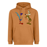 Meerkat coyote and the road runner Heavyweight Hoodie - linhVisuals