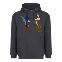 Smoke coyote and the road runner Heavyweight Hoodie - linhVisuals