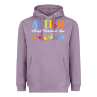Lavender autism t  shirt accept understand love autism awareness t  shirt Heavyweight Hoodie - linhVisuals
