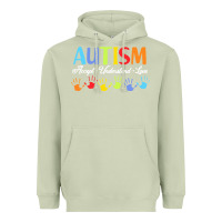 Matcha autism t  shirt accept understand love autism awareness t  shirt Heavyweight Hoodie - linhVisuals