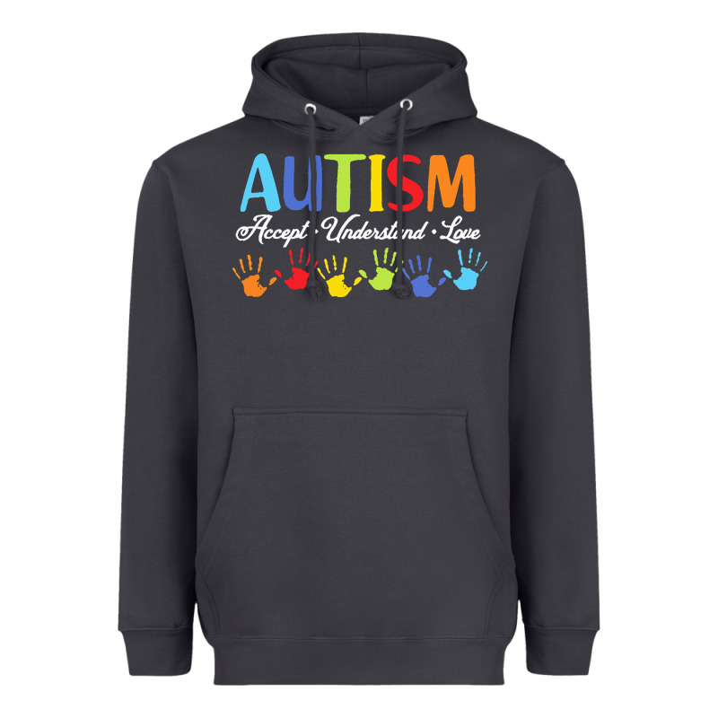 Autism T  Shirt Accept Understand Love Autism Awareness T  Shirt Heavyweight Hoodie by linhVisuals | Teevron