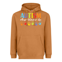 Meerkat autism t  shirt accept understand love autism awareness t  shirt Heavyweight Hoodie - linhVisuals