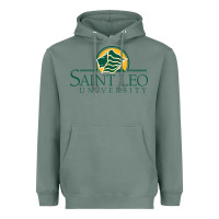 Sage Saint Leo University Heavyweight Hoodie - linhVisuals