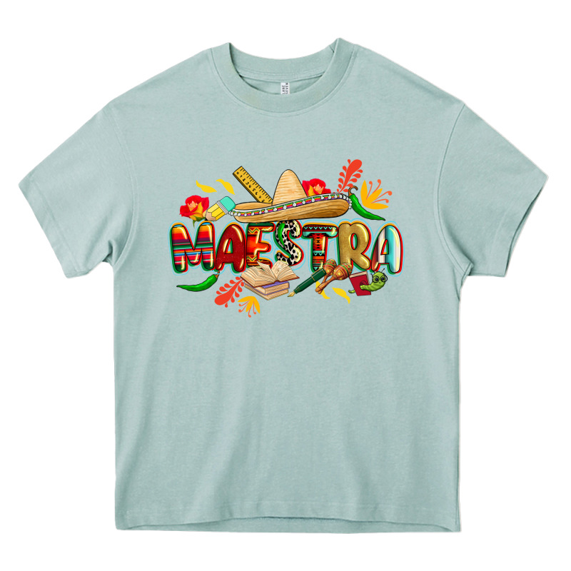 Cinco De Mayo Maestra Heavy Core Tee by CowGirlArtShop | Teevron