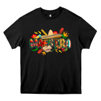 Black cinco de mayo maestra Heavy Core Tee - CowGirlArtShop
