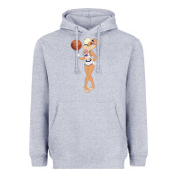 Heather Grey lola bunny Heavyweight Hoodie - linhVisuals