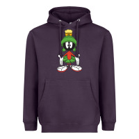 Plum marvin the martian Heavyweight Hoodie - linhVisuals