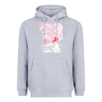Heather Grey japan t  shirt sakura cat t  shirt Heavyweight Hoodie - linhVisuals