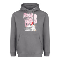 Storm japan t  shirt sakura cat t  shirt Heavyweight Hoodie - linhVisuals