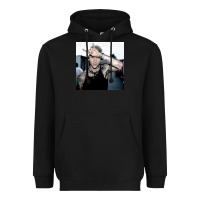 Black Mgk Heavyweight Hoodie - linhVisuals