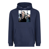 Navy Mgk Heavyweight Hoodie - linhVisuals