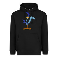 Black roadrunner Heavyweight Hoodie - linhVisuals