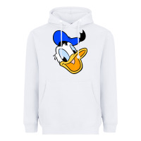 White donal duck Heavyweight Hoodie - linhVisuals