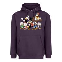 Plum happy amazing ducktales Heavyweight Hoodie - linhVisuals