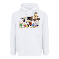 White happy amazing ducktales Heavyweight Hoodie - linhVisuals