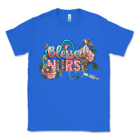 True Royal blessed nurse Classic Tee - CowGirlArtShop