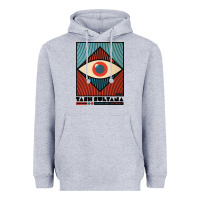 Heather Grey tash sultana müsïc Heavyweight Hoodie - linhVisuals