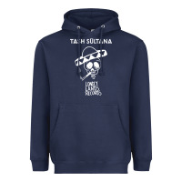 Navy tash sultana müsïc Heavyweight Hoodie - linhVisuals