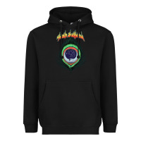 Black tash sultana müsïc Heavyweight Hoodie - linhVisuals