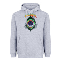 Heather Grey tash sultana müsïc Heavyweight Hoodie - linhVisuals