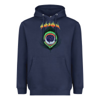 Navy tash sultana müsïc Heavyweight Hoodie - linhVisuals