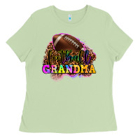 Matcha football grandma Ladies Tee - OliviaCreatesArt