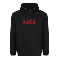 Black cola coke Heavyweight Hoodie - linhVisuals