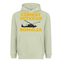 Matcha combat veteran mogadishu somalia Heavyweight Hoodie - linhVisuals