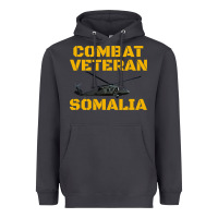 Smoke combat veteran mogadishu somalia Heavyweight Hoodie - linhVisuals