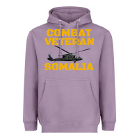 Lavender combat veteran mogadishu somalia Heavyweight Hoodie - linhVisuals