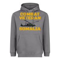 Combat Veteran Mogadishu Somalia Heavyweight Hoodie | Teevron