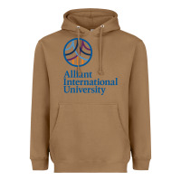 Toasted Coconut alliant international university Heavyweight Hoodie - linhVisuals