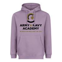 Lavender army and navy academy Heavyweight Hoodie - linhVisuals