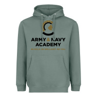 Sage army and navy academy Heavyweight Hoodie - linhVisuals