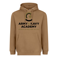 Toasted Coconut army and navy academy Heavyweight Hoodie - linhVisuals