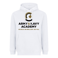 White army and navy academy Heavyweight Hoodie - linhVisuals