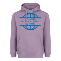 Lavender atlanta international school Heavyweight Hoodie - linhVisuals