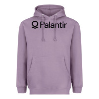 Lavender Palantir Heavyweight Hoodie - linhVisuals