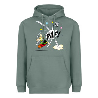 Sage asterix and obelix Heavyweight Hoodie - linhVisuals