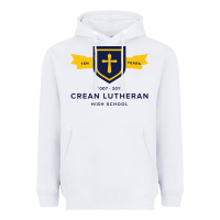 White crean lutheran high school Heavyweight Hoodie - linhVisuals