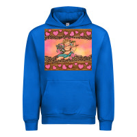 Cobalt cupid valentine's day Urban Hoodie - RanaPortraitStore