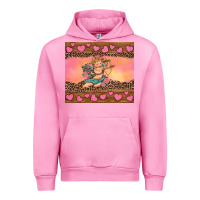 Fuchsia Pink cupid valentine's day Urban Hoodie - RanaPortraitStore