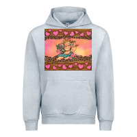 Heather Grey cupid valentine's day Urban Hoodie - RanaPortraitStore