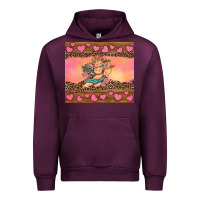 Mauve Wine cupid valentine's day Urban Hoodie - RanaPortraitStore
