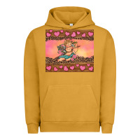 Pigment Peanut Butter cupid valentine's day Urban Hoodie - RanaPortraitStore