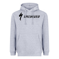 Heather Grey Specialized Bikes Bicycle Heavyweight Hoodie - linhVisuals