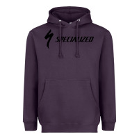 Plum Specialized Bikes Bicycle Heavyweight Hoodie - linhVisuals