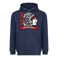 Navy elizabeth forward high school Heavyweight Hoodie - linhVisuals
