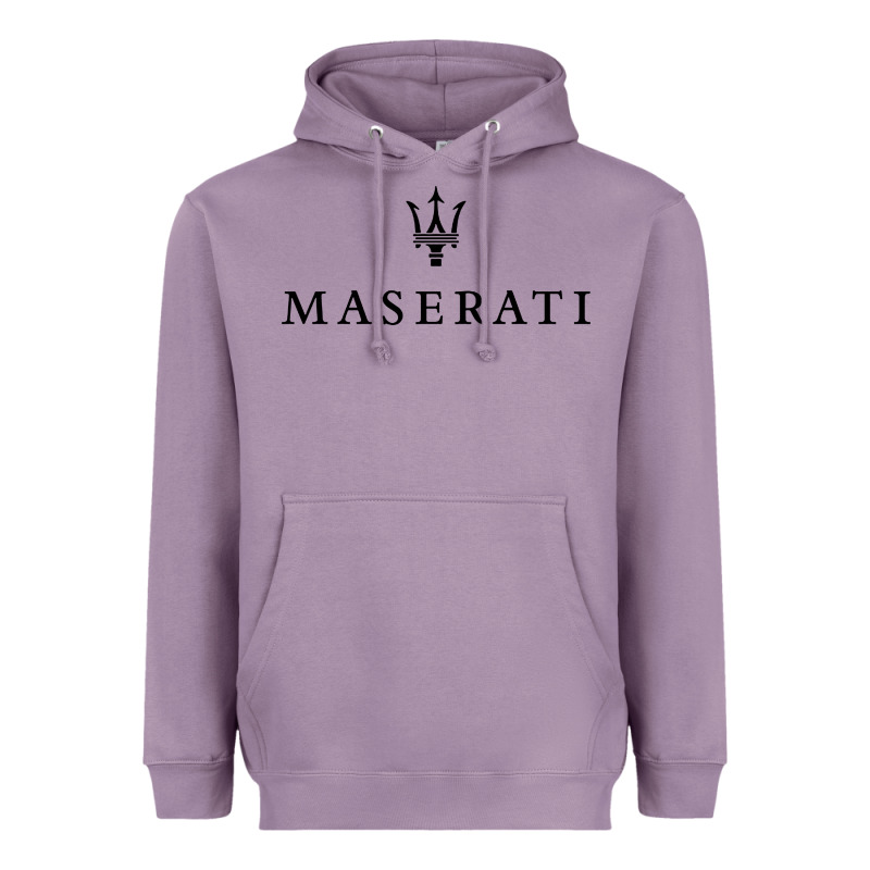 Simple White Trident Symbol Essential Heavyweight Hoodie by linhVisuals | Teevron