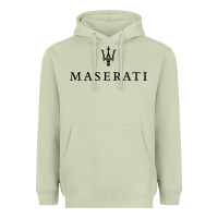 Matcha simple white trident symbol essential Heavyweight Hoodie - linhVisuals